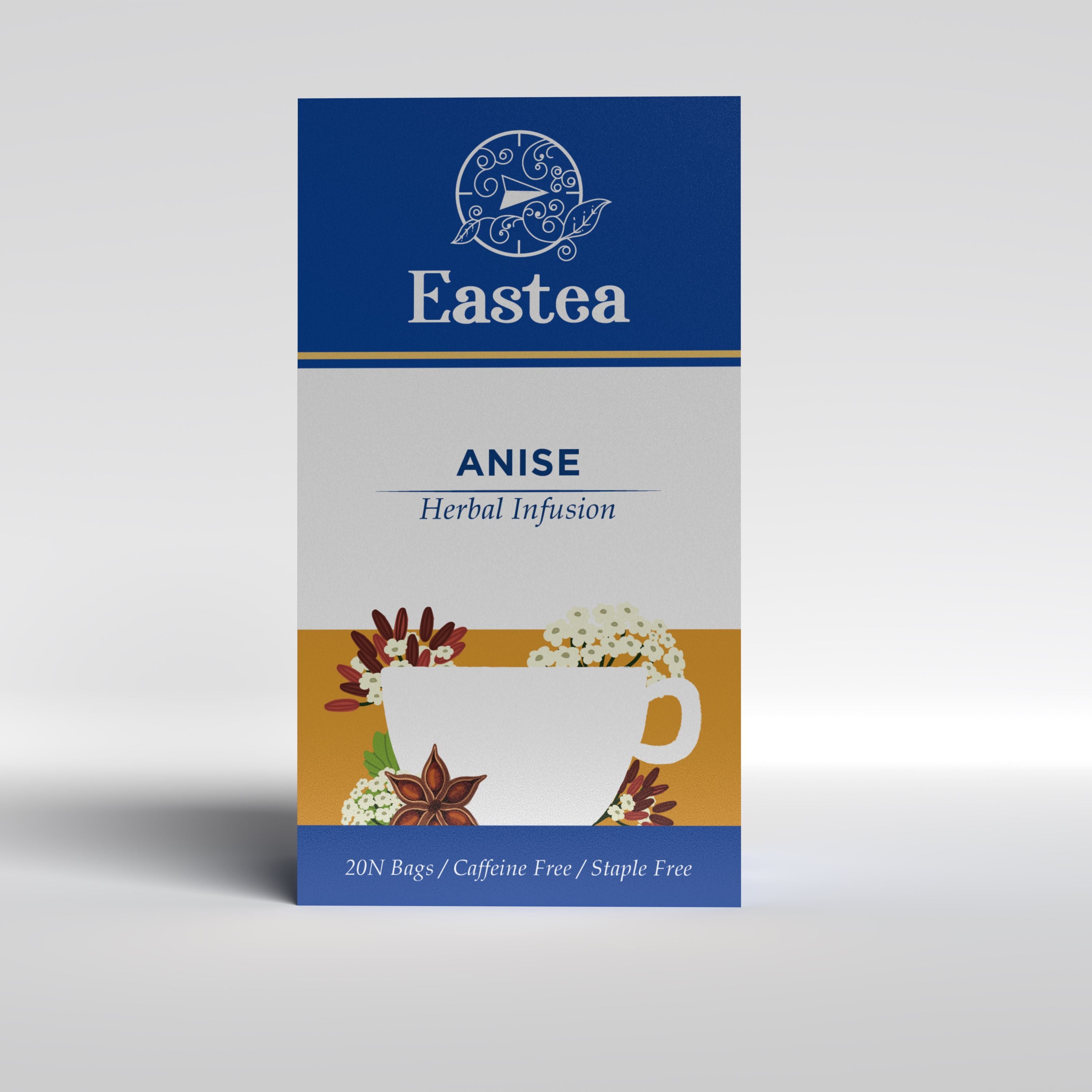 Eastea | Herbal Infusion | 20N bags | Caffeine Free | Staple Free