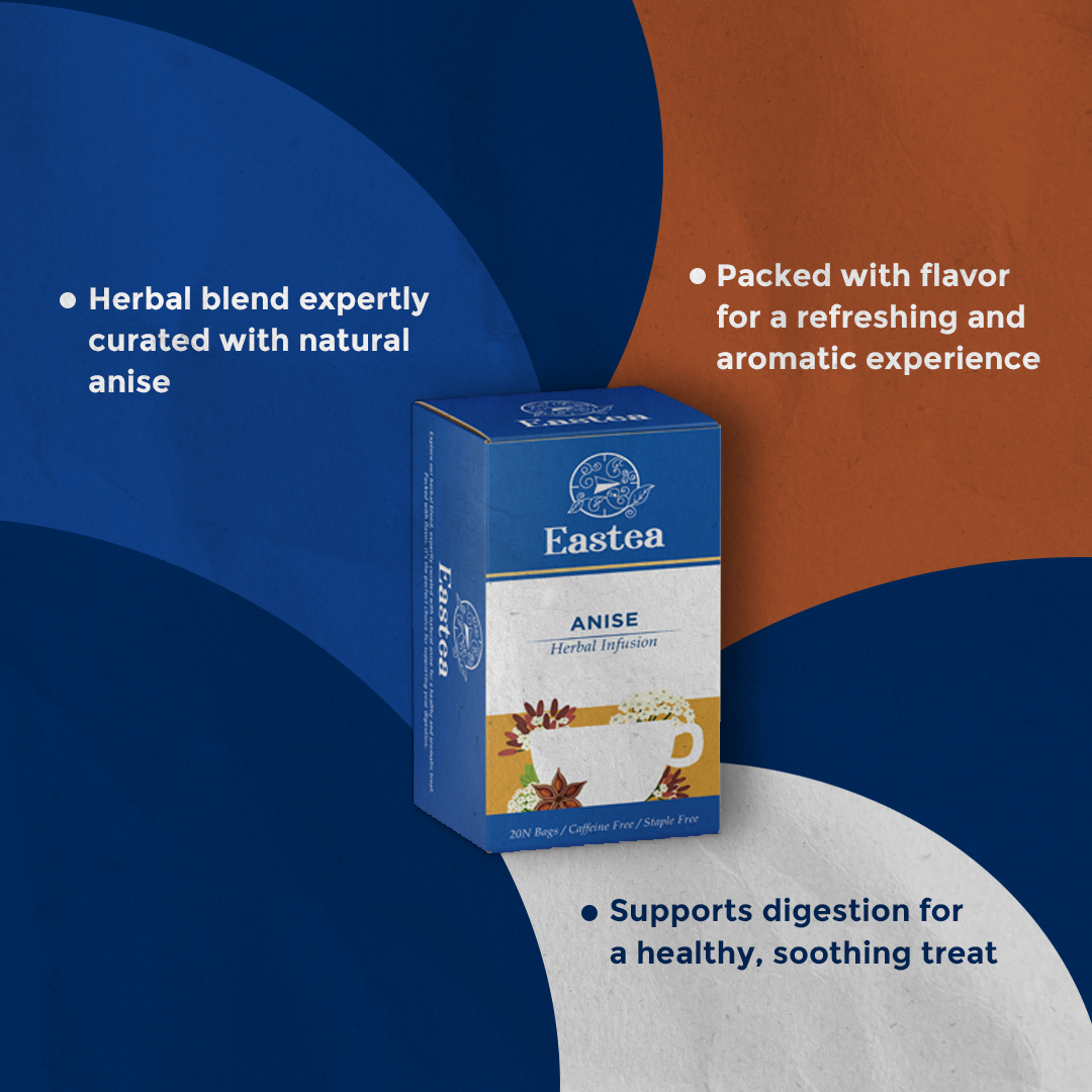 Eastea | Herbal Infusion | 20N bags | Caffeine Free | Staple Free