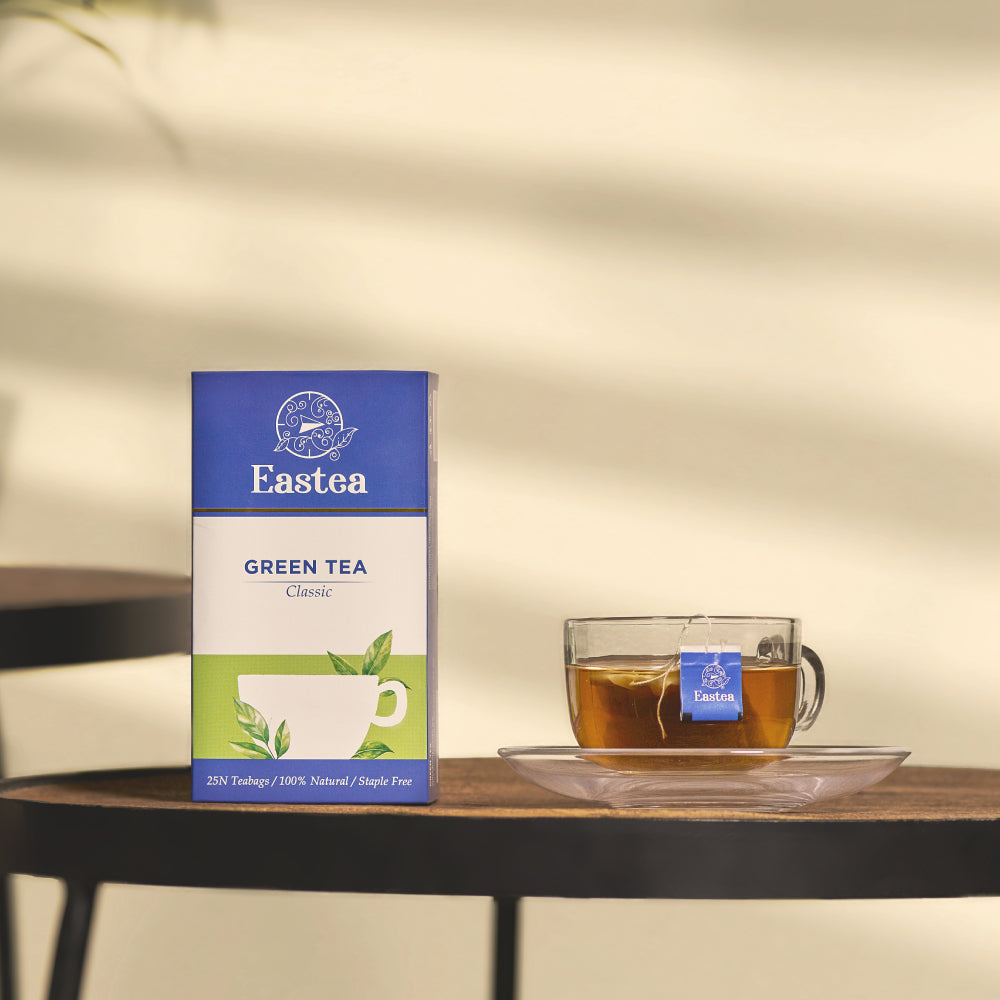 Eastea | Green Tea | Classic | 20 N | 100% Natural | Staple Free