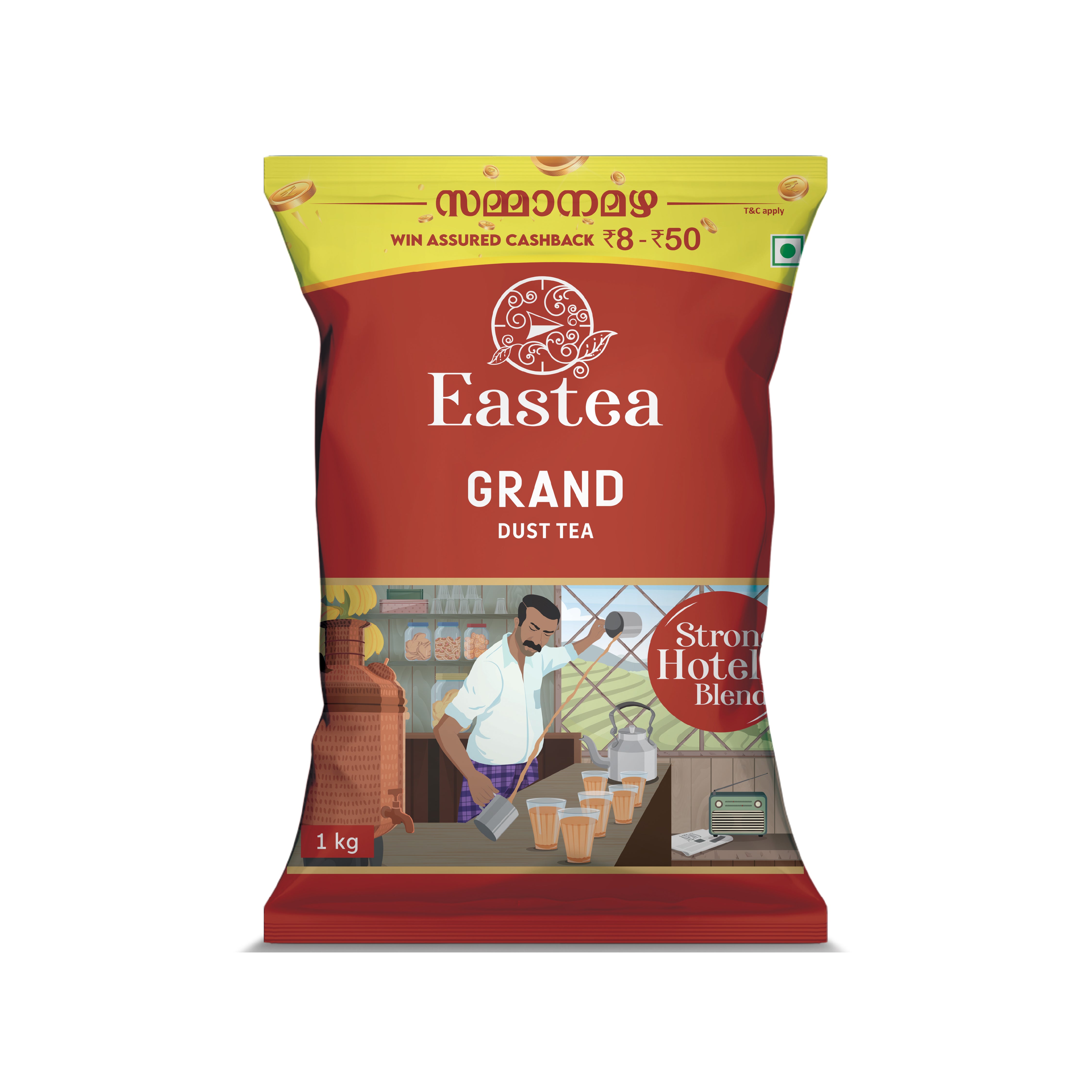 Grand Dust Tea | Strong Hotel Blend | Pouch 1kg pouch