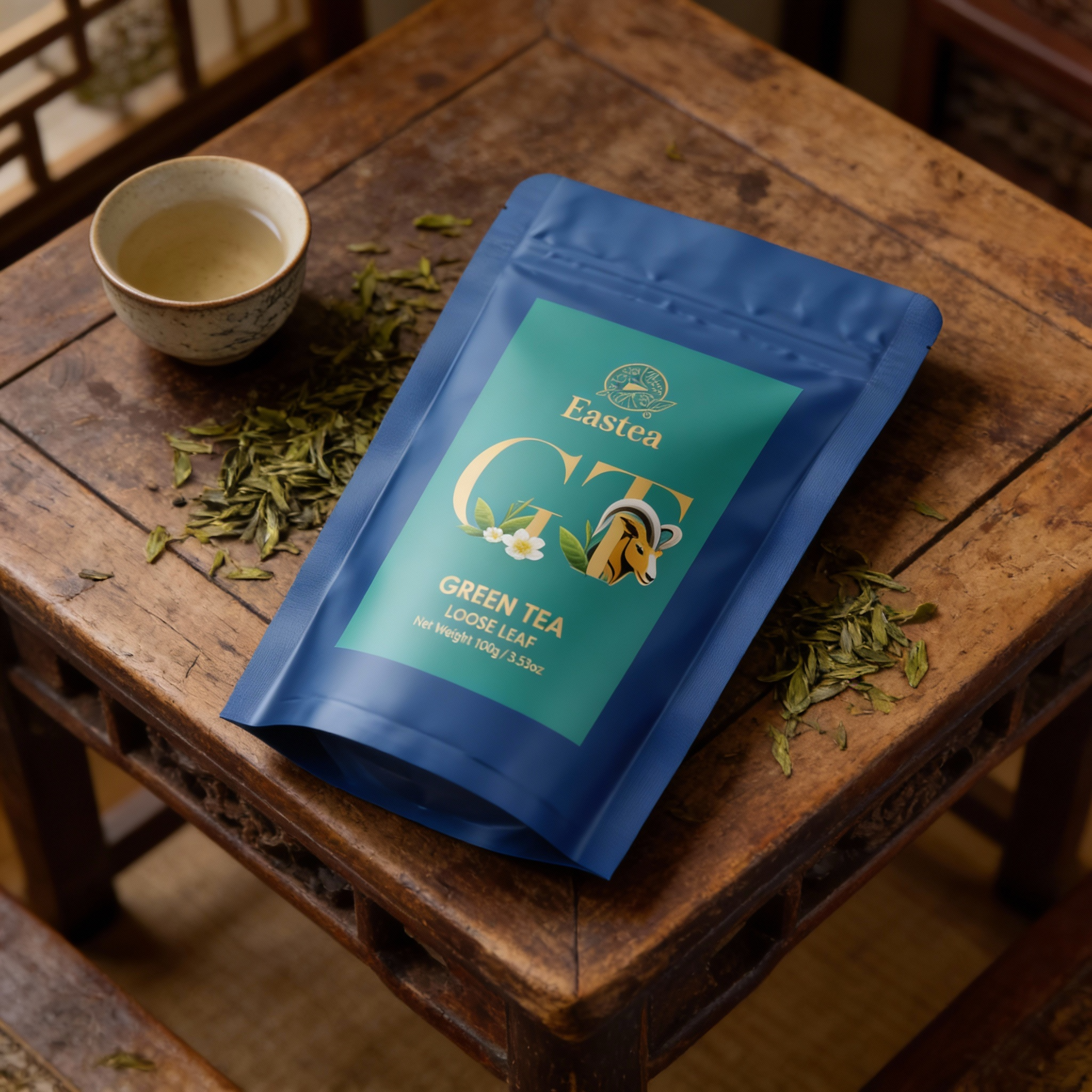 Eastea Green Tea | Stand Up Pouch | 100g Loose Leaf