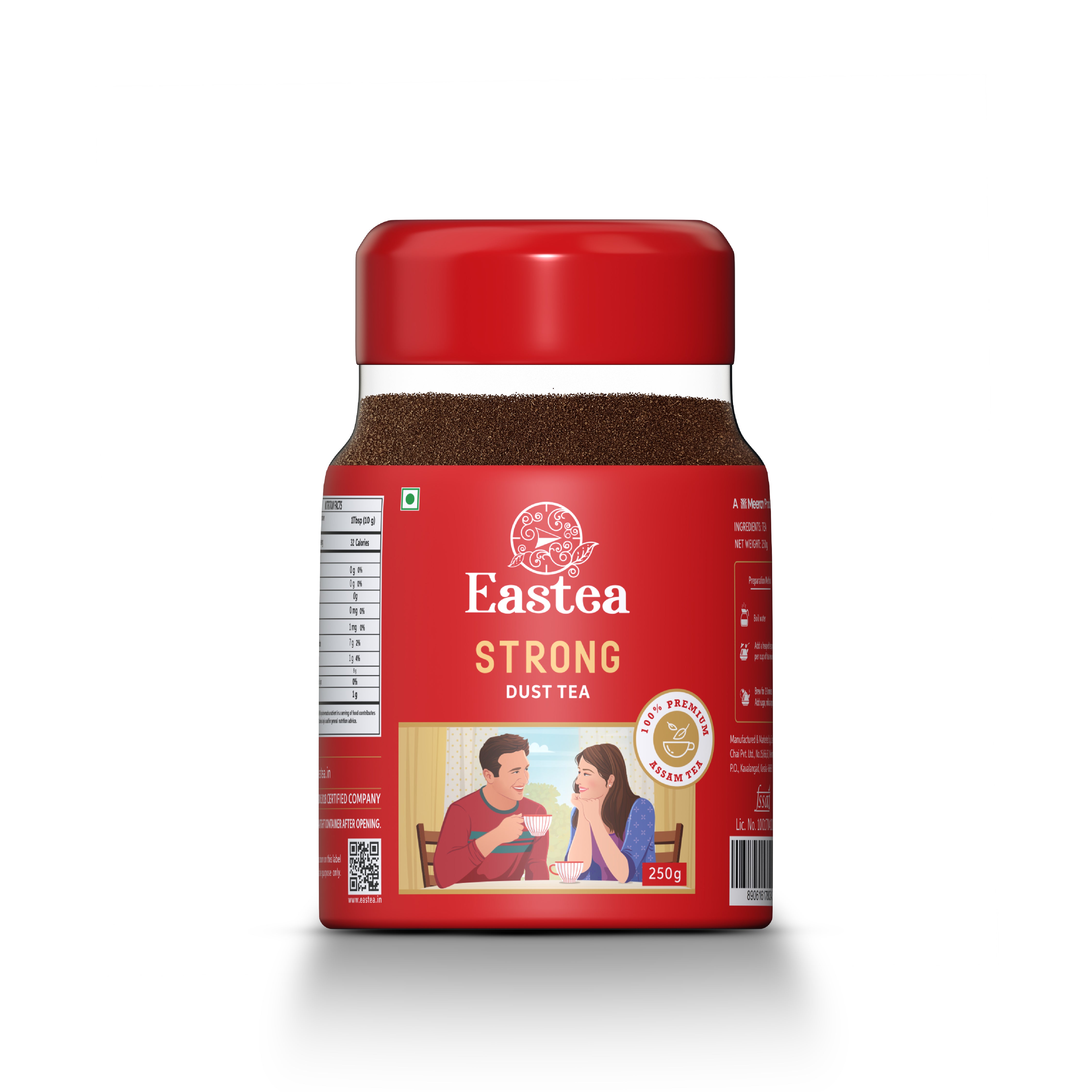 Eastea Strong | Assam Dust Tea | Everyday CTC | Bottle