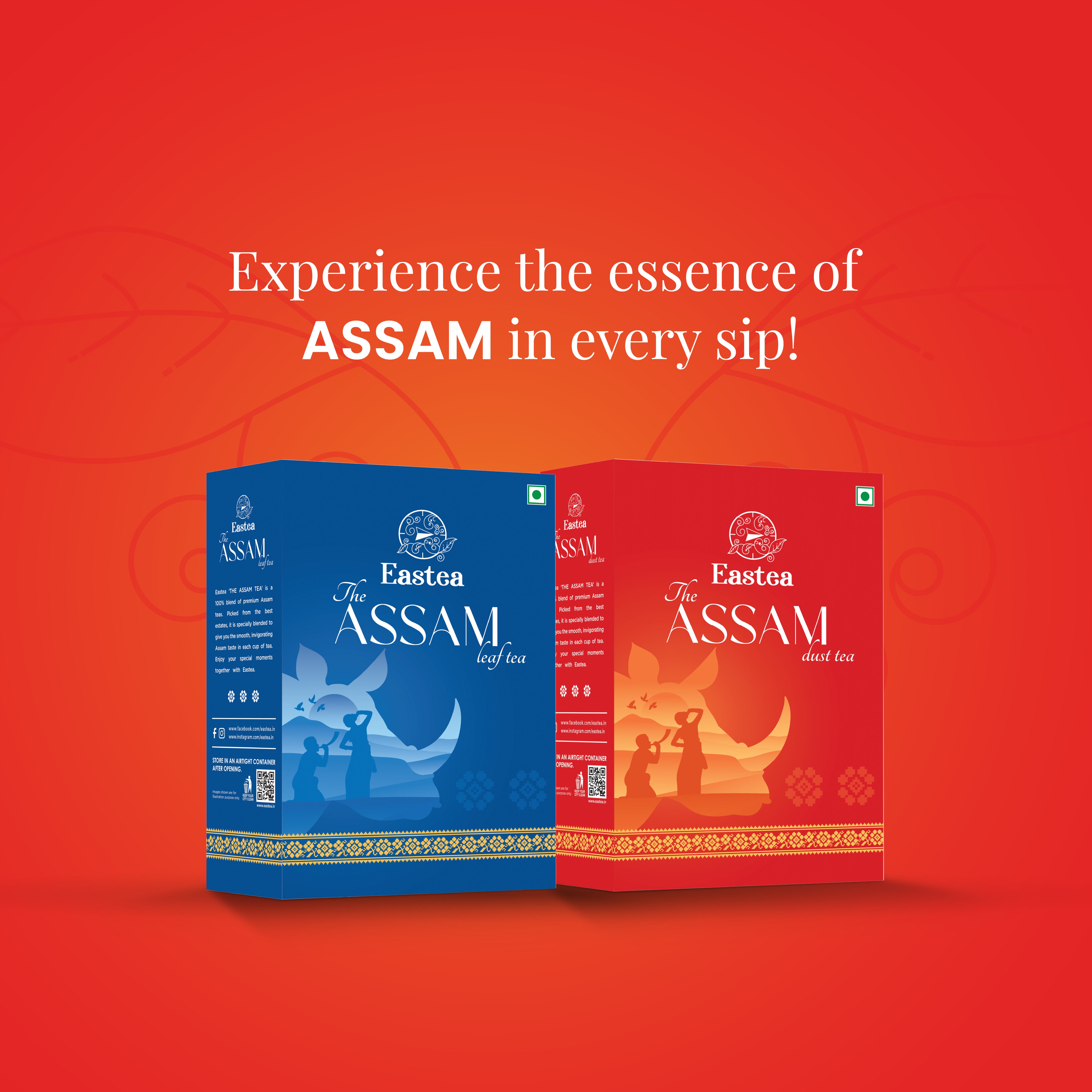 The Assam Dust Tea | Assam Range | Strong CTC Dust Tea | Duplex Black Tea Box