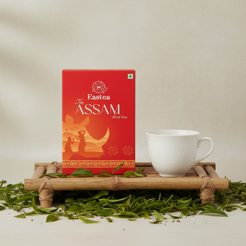 The Assam Dust Tea | Assam Range | Strong CTC Dust Tea | Duplex Black Tea Box