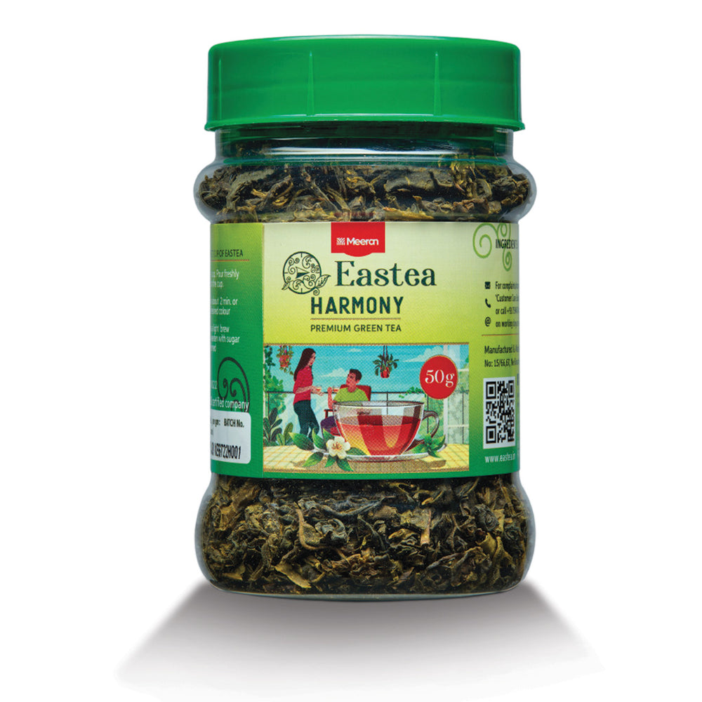 Harmony Premium Green Tea 50g | Bottle
